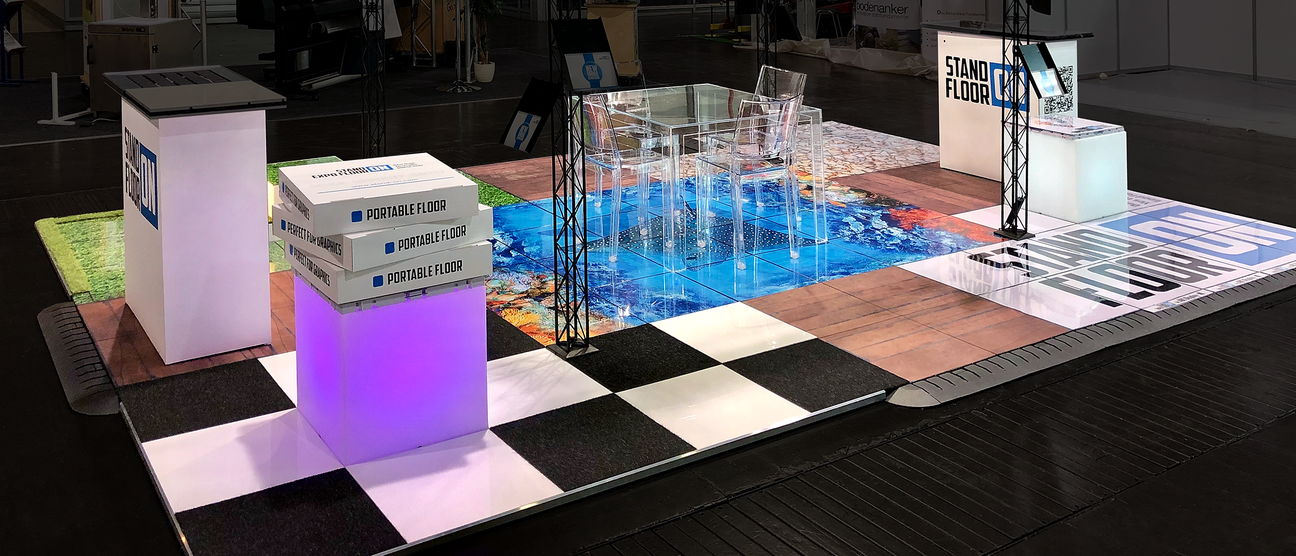 Mobiler Messeboden Mobiler Messeboden